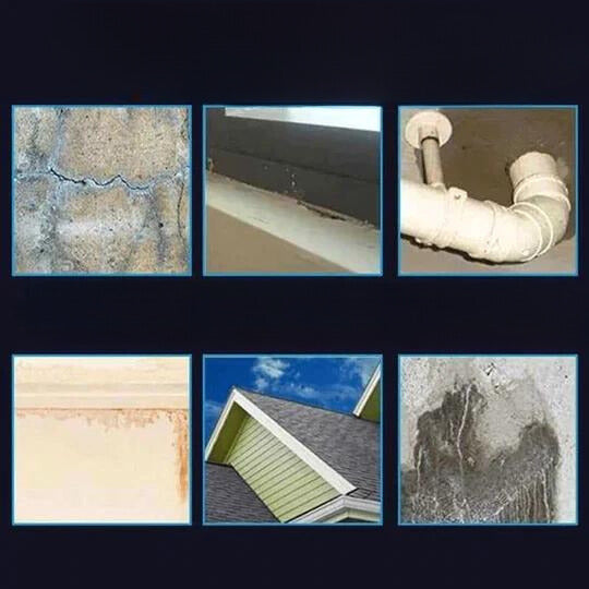 Vattentät ultrahållbar läckagefixeringslim